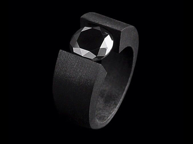 black diamond rings for men