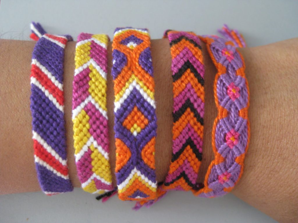 cool bracelets to make with string