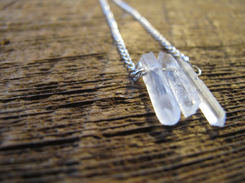 healing crystal necklaces