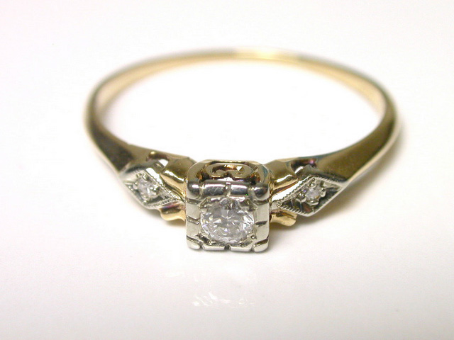 antique vintage engagement rings