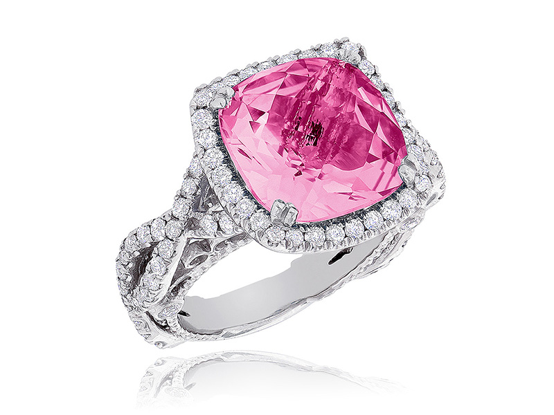 pink gemstone rings
