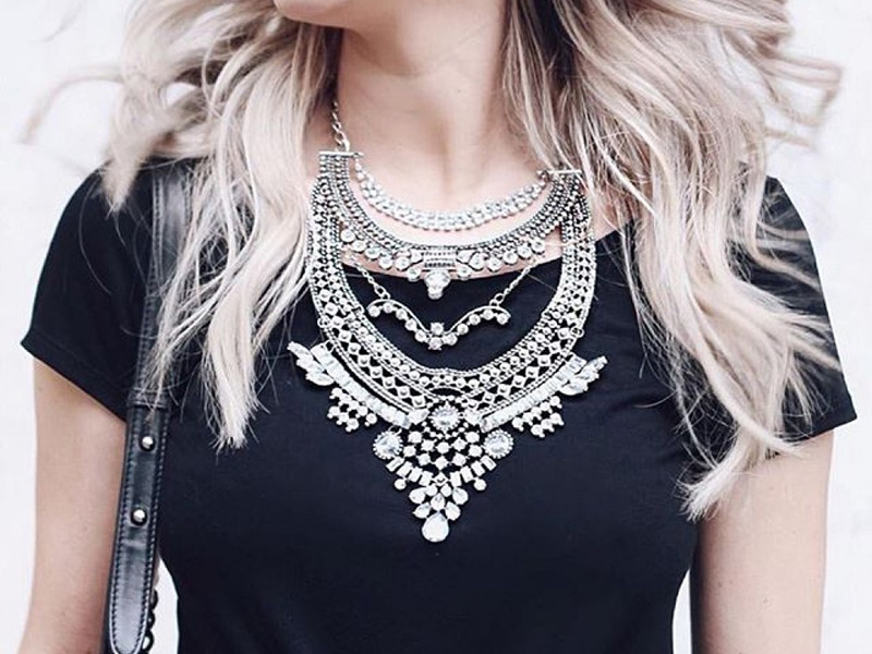 silver statement necklaces