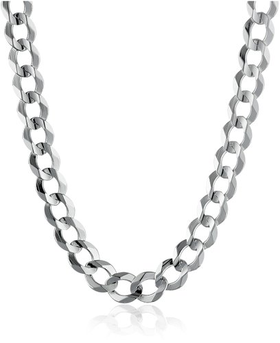 white gold necklace for men